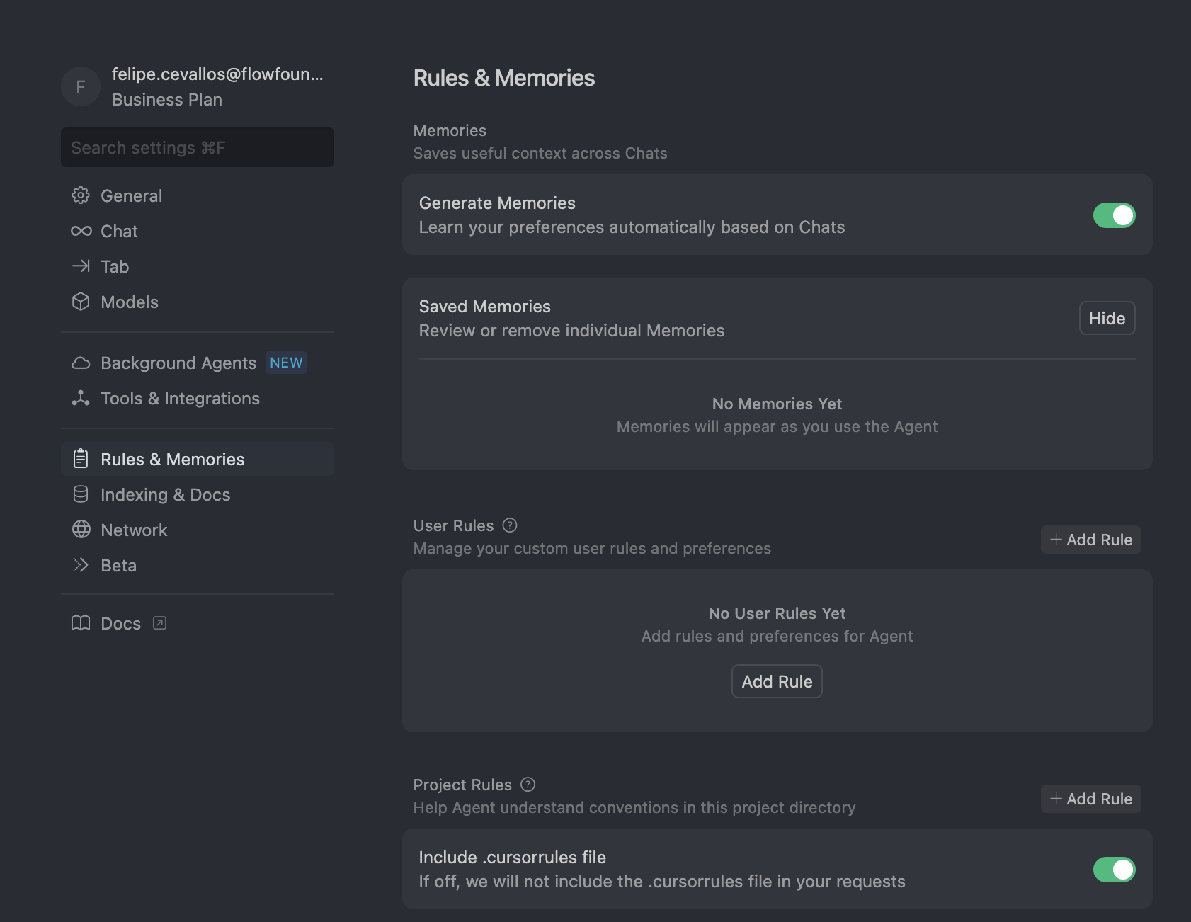 Creating a Cursor Rule